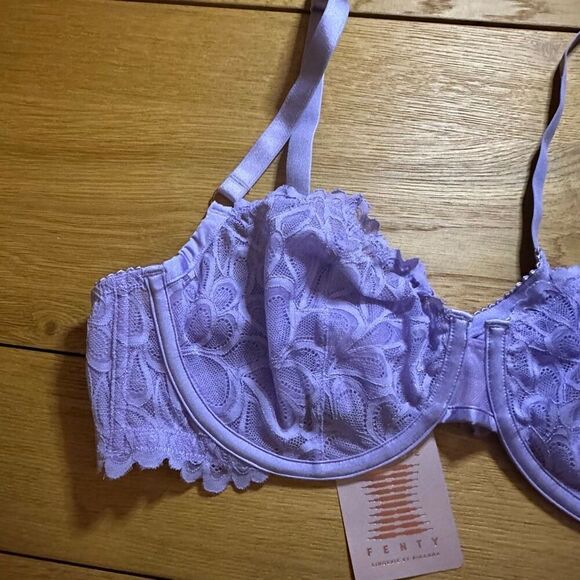 NWT Savage Fenty x rhianna purple lace bra 38dd - Picture 3 of 7